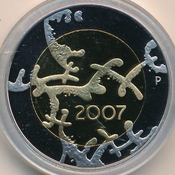 Финляндия, 5 евро (2007 г.)