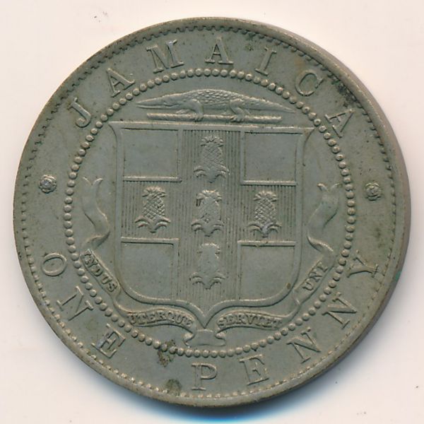 Ямайка, 1 пенни (1919 г.)