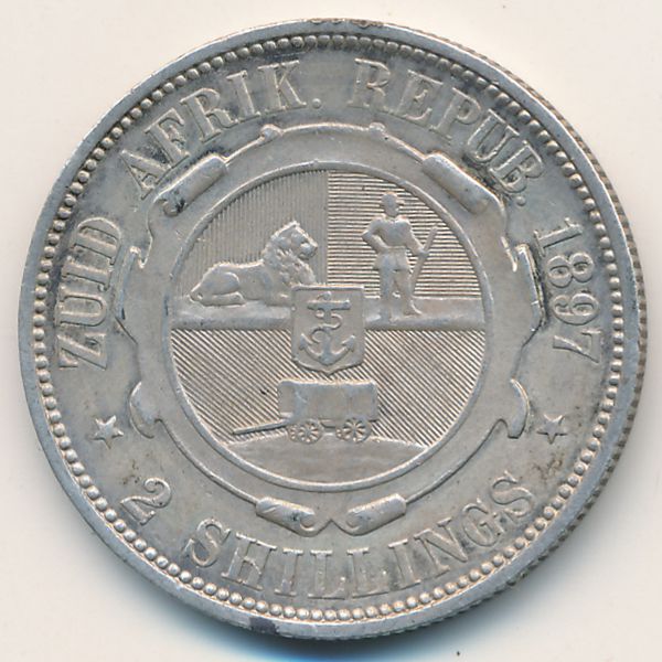 ЮАР, 2 шиллинга (1897 г.)