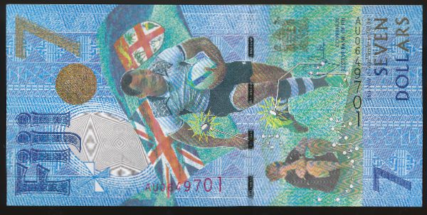 Фиджи, 7 долларов (2016 г.)