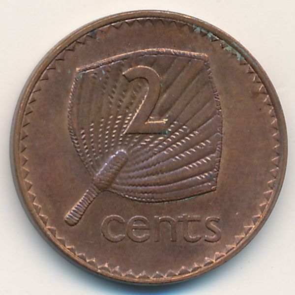 Фиджи, 2 цента (1995 г.)