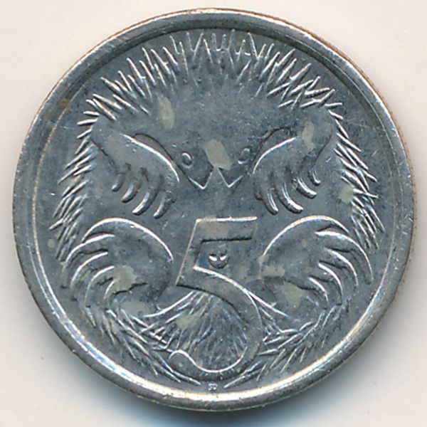 Австралия, 5 центов (2008 г.)