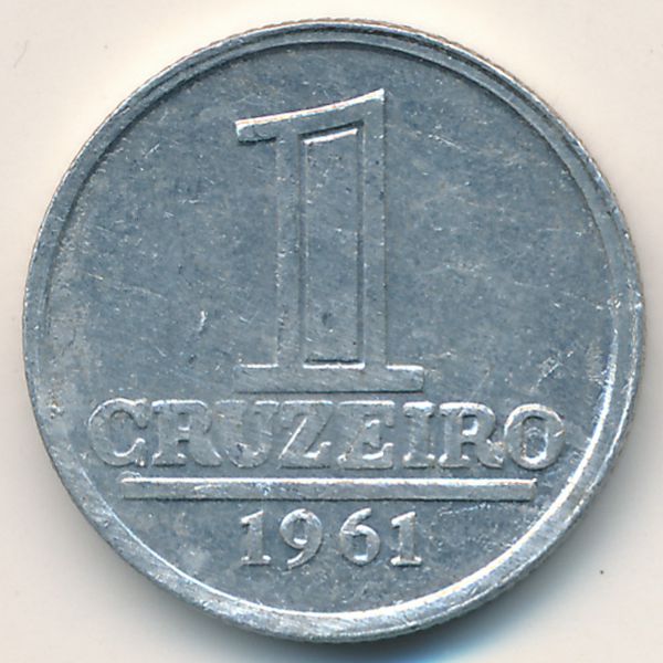 Бразилия, 1 крузейро (1961 г.)