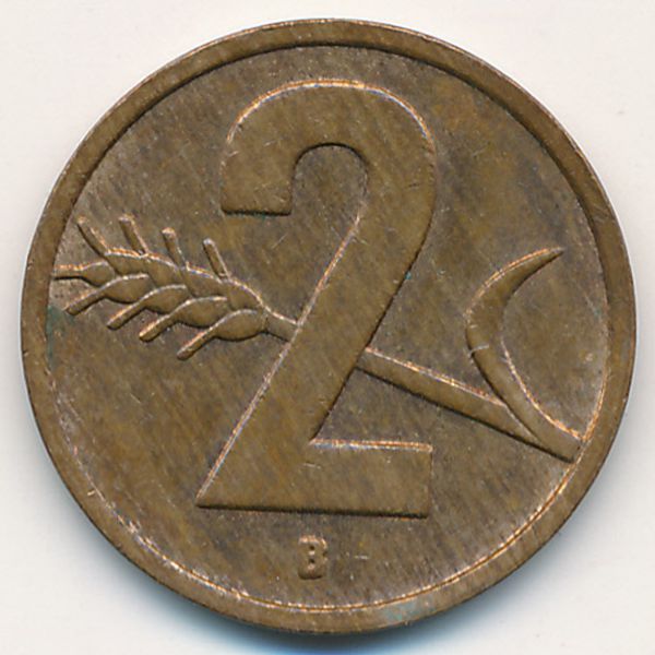 Швейцария, 2 раппена (1954 г.)