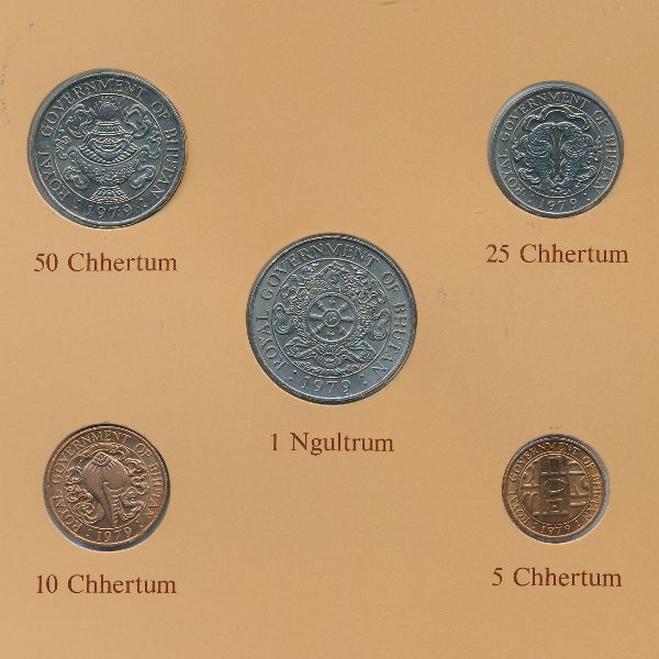 Бутан, Набор монет (1979 г.)