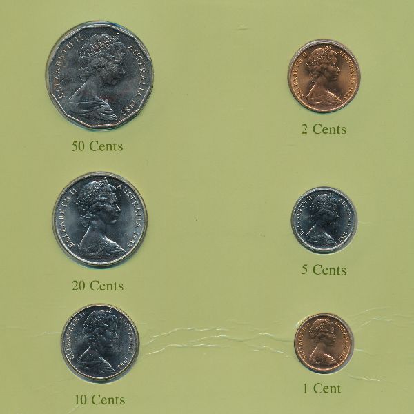 Австралия, Набор монет