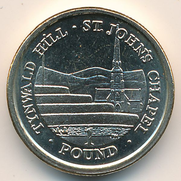 Остров Мэн, 1 фунт (2007 г.)
