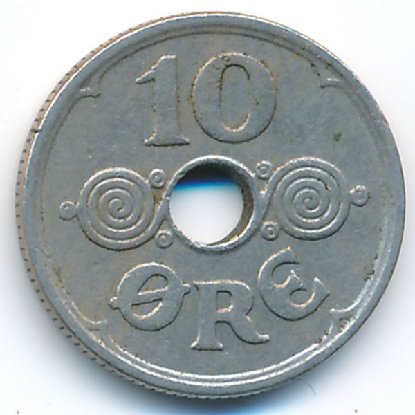 Дания, 10 эре (1934 г.)