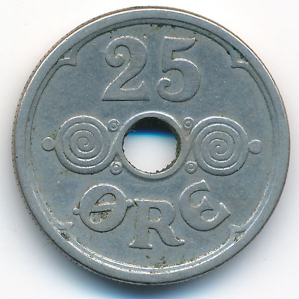 Дания, 25 эре (1924 г.)