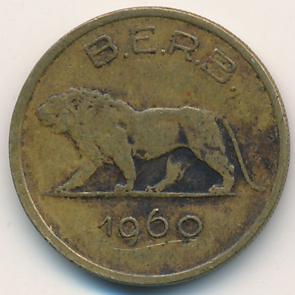 Руанда-Бурунди, 1 франк (1960 г.)