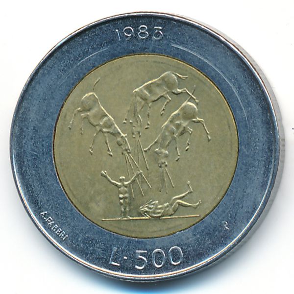 Сан-Марино, 500 лир (1983 г.)