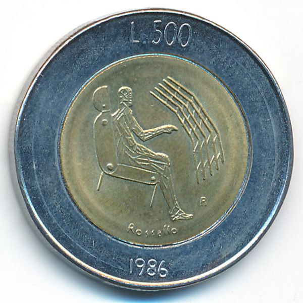 Сан-Марино, 500 лир (1986 г.)