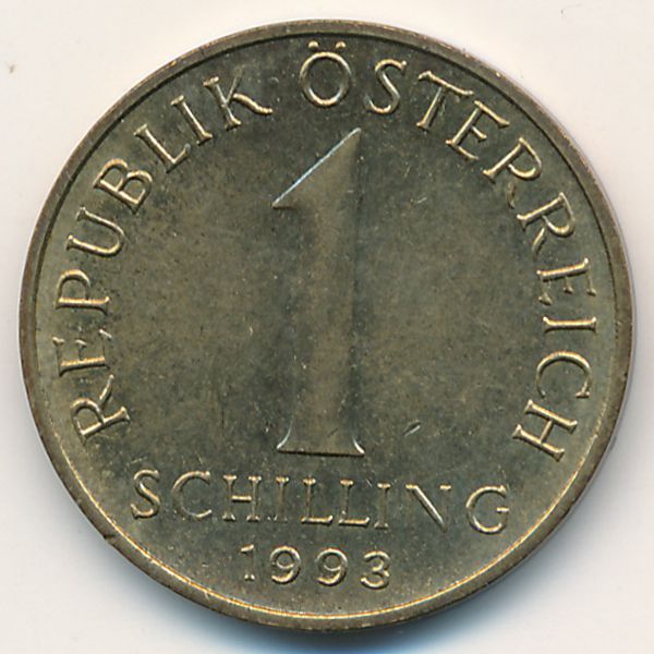 Австрия, 1 шиллинг (1993 г.)