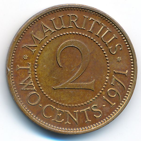Маврикий, 2 цента (1971 г.)