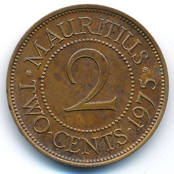 Маврикий, 2 цента (1975 г.)