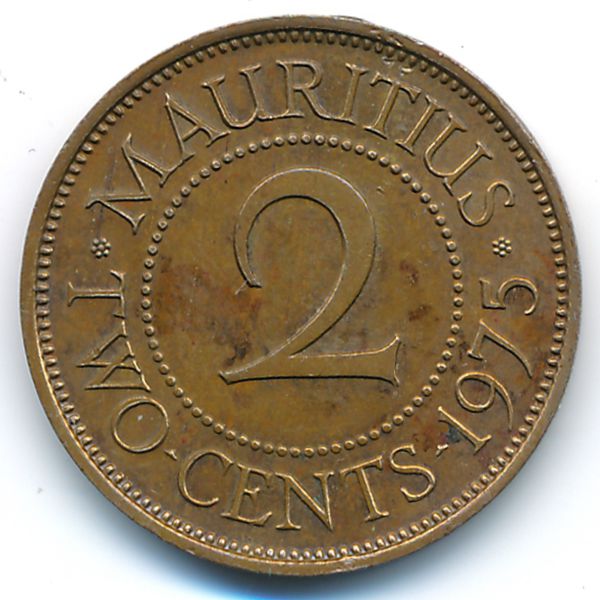 Маврикий, 2 цента (1975 г.)