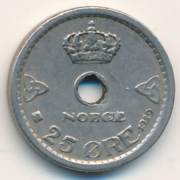 Норвегия, 25 эре (1929 г.)