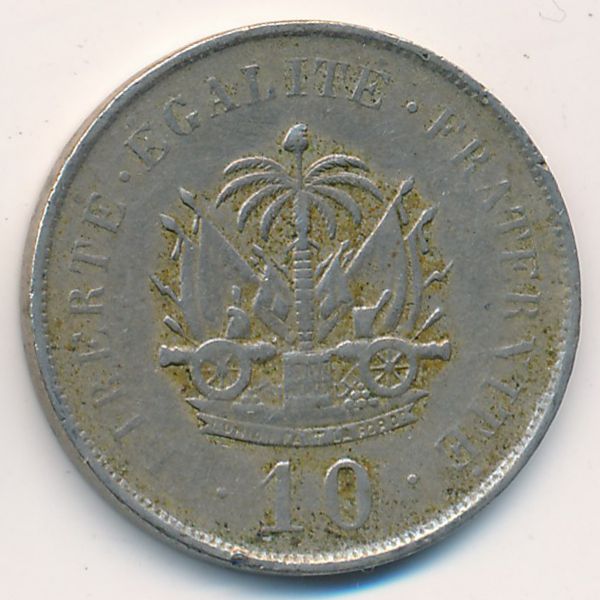 Гаити, 10 сентим (1906 г.)