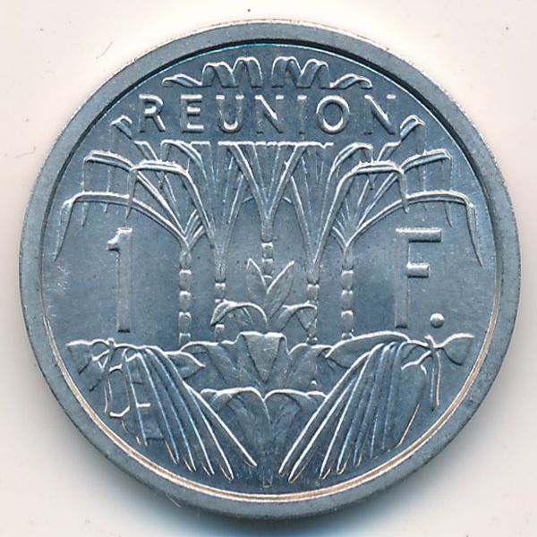 Реюньон, 1 франк (1964 г.)