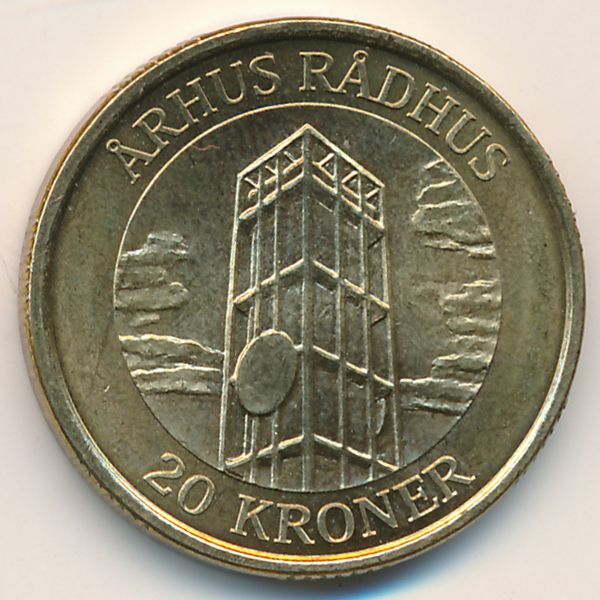 Дания, 20 крон (2002 г.)
