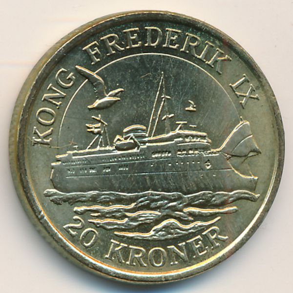 Дания, 20 крон (2012 г.)