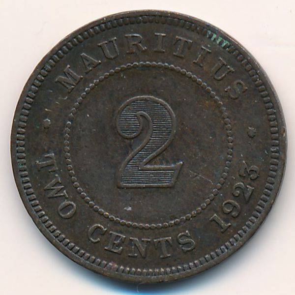 Маврикий, 2 цента (1923 г.)