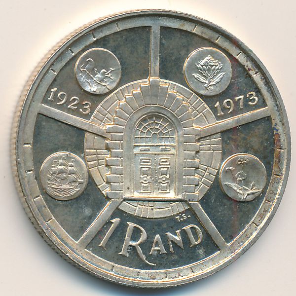 ЮАР, 1 рэнд (1974 г.)