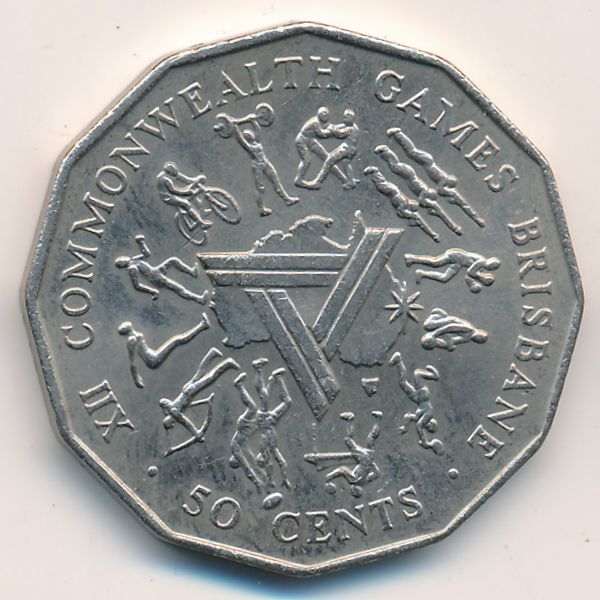 Австралия, 50 центов (1982 г.)