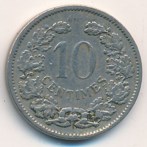 Люксембург, 10 сентим (1901 г.)