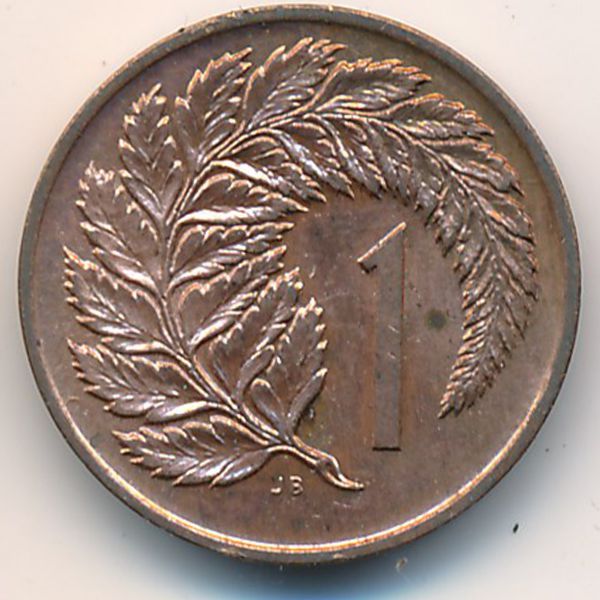 Новая Зеландия, 1 цент (1969 г.)