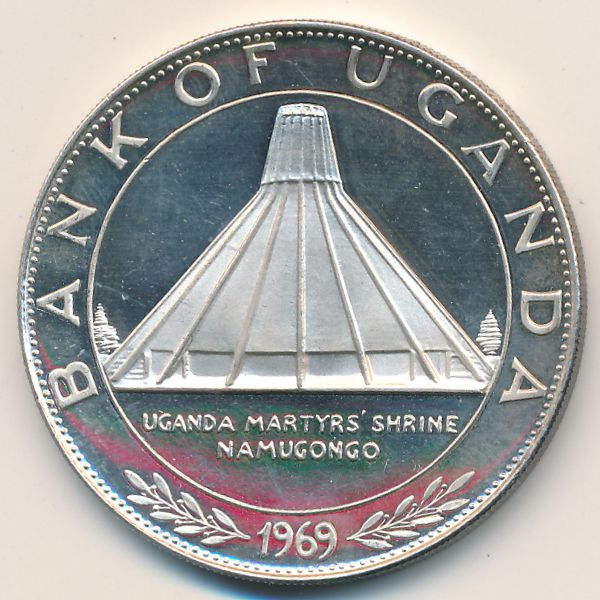 Уганда, 10 шиллингов (1969 г.)