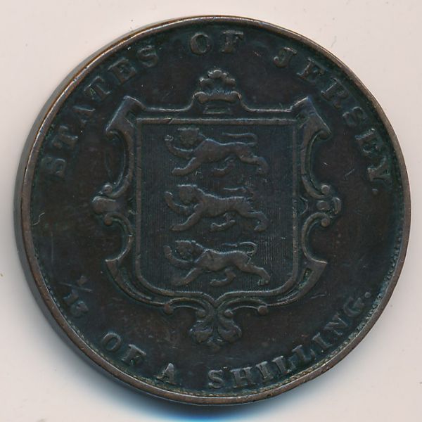 Джерси, 1/13 шиллинга (1861 г.)
