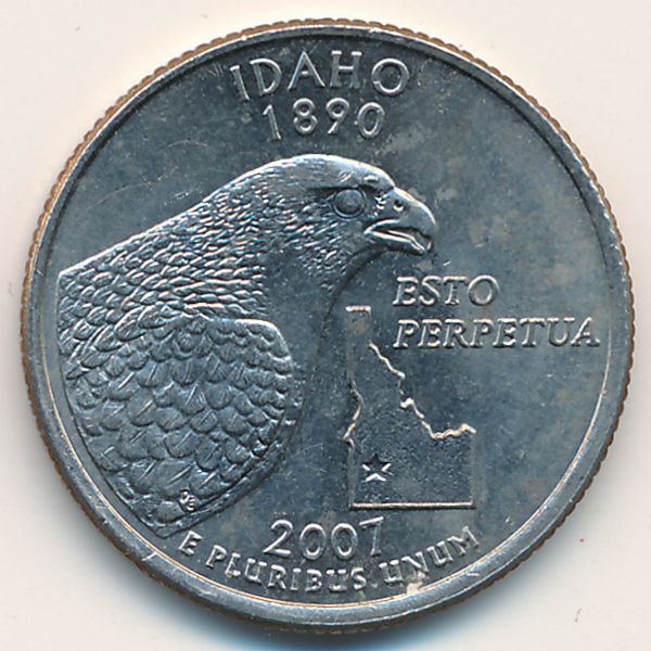США, 1/4 доллара (2007 г.)