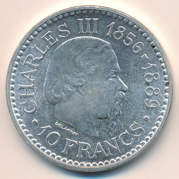 Монако, 10 франков (1966 г.)