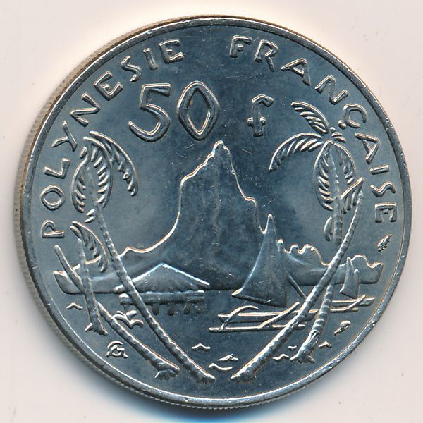 Французская Полинезия, 50 франков (1975 г.)
