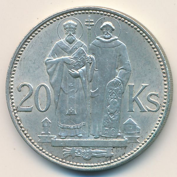 Словакия, 20 крон (1941 г.)