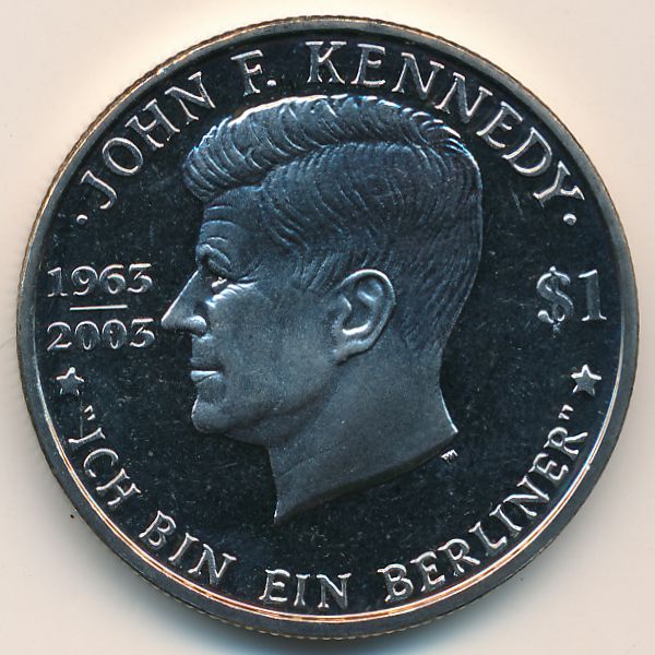 Виргинские острова, 1 доллар (2003 г.)