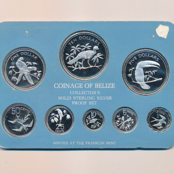 Белиз, Набор монет (1976 г.)
