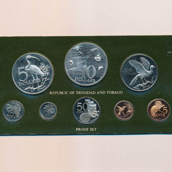 Тринидад и Тобаго, Набор монет (1976 г.)
