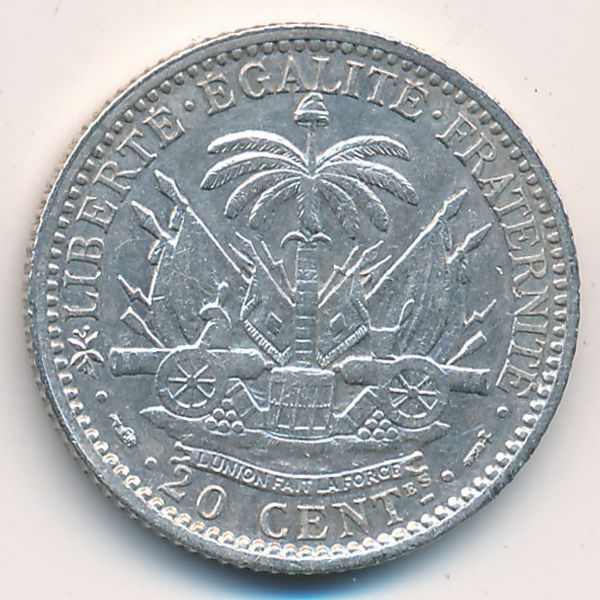 Гаити, 20 сентим (1895 г.)
