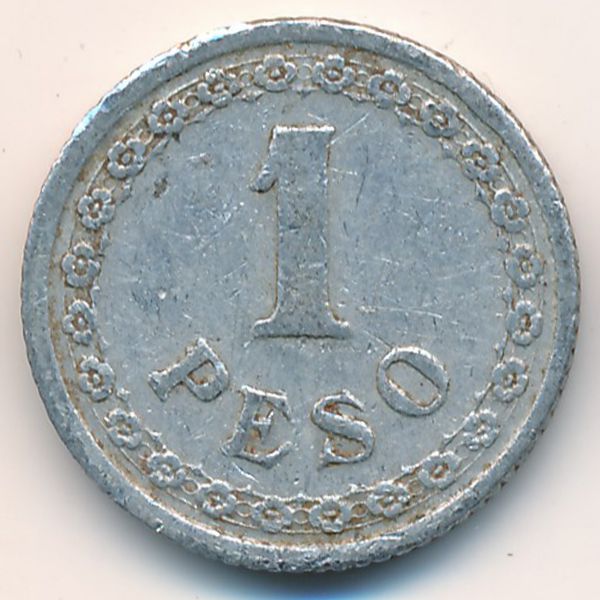 Парагвай, 1 песо (1938 г.)