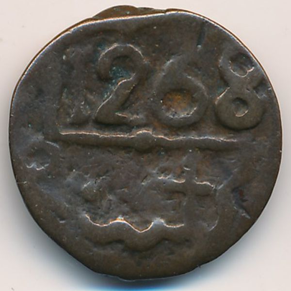 Марокко, 1 фалус (1852 г.)