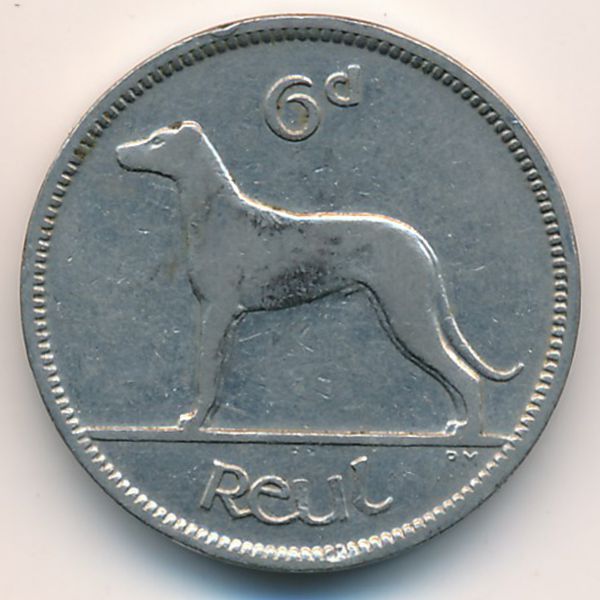 Ирландия, 6 пенсов (1934 г.)