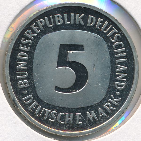 ФРГ, 5 марок (1997 г.)