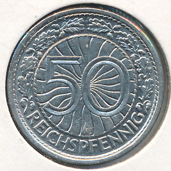 Веймарская республика, 50 рейхспфеннигов (1935 г.)