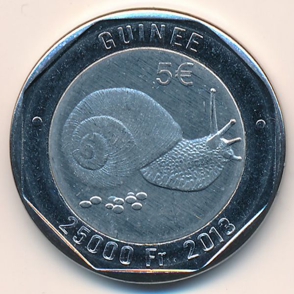 Гвинея., 25000 франков (2013 г.)