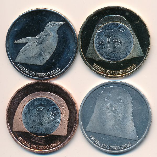 Аргентинская Антарктика., Набор монет (2015 г.)