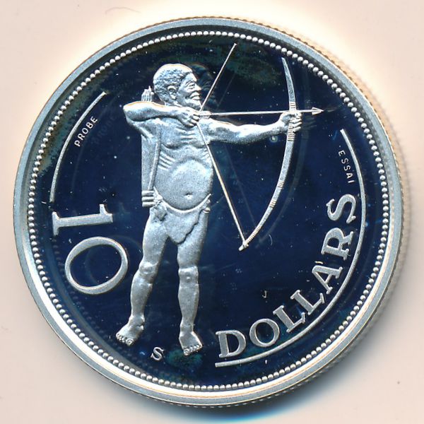 Намибия, 10 долларов (1990 г.)