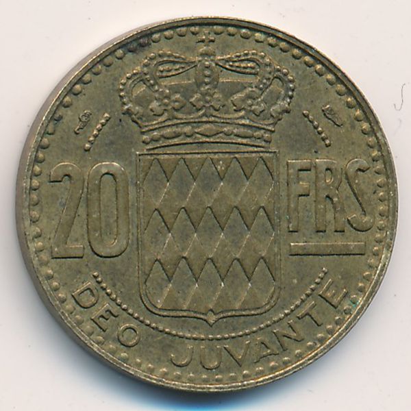 Монако, 20 франков (1950 г.)
