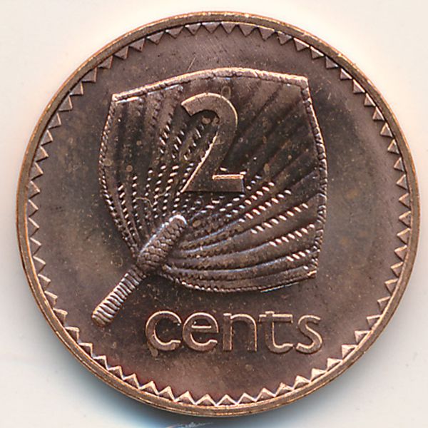 Фиджи, 2 цента (1992 г.)